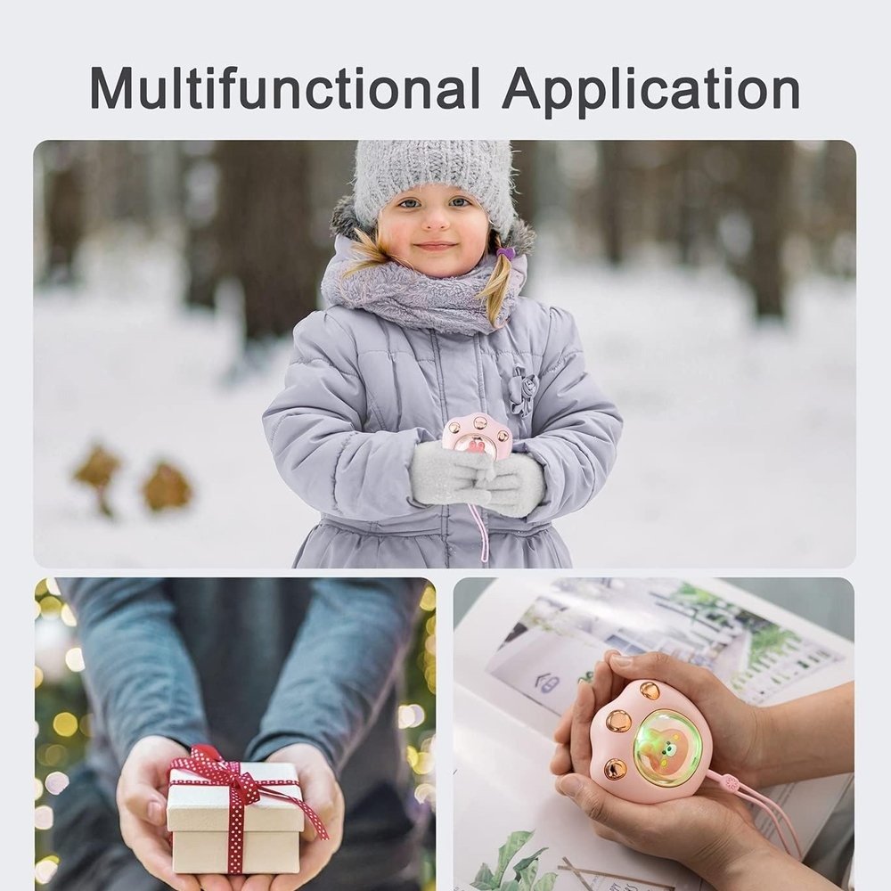 xdfgsdgfsdg Electric Hand Warmer for Kids Model YS01 Pink - Image 6