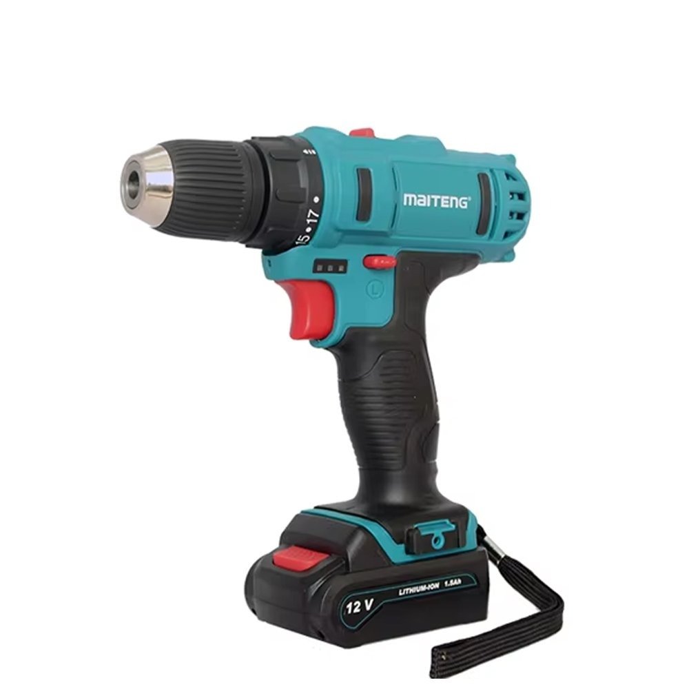 tfrhwertgsdafsdafasfasd Battery-operated 12-volt jaw, screw and drill bit without any jaw bits / Model MT0221SS - Image 1