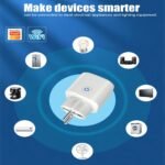 ⁦مقبس ذكي مزود بعداد واي فاي، متوافق مع المعايير الأوروبية، يعمل بتطبيق أليكسا الصوتي، مزود بمؤقت تحكم عن بعد⁩ - الصورة ⁦6⁩