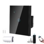 40 Amp Smart Water Heater Switch with Wi-Fi and Mobile Remote Control, Model / SW20 Black