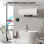 40 Amp Smart Water Heater Switch with Wi-Fi and Mobile Remote Control, Model / SW20 Black - Image 3
