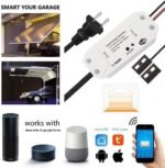 Wi-Fi remote garage door control panel, smart voice door opener compatible with Alexa Model / SSD88