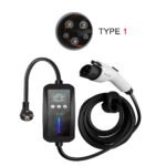 شاحن اوكا للسياراة الكهربائية محمول عالي الجودة TYPE1 (EV Charger) - بقوة 16 أمبير 3.5 كيلو وات - موديل/ D16A