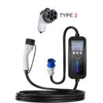 Oka Portable High-Quality TYPE2 (EV Charger)5m - 32 Amp 7 kW - Model/ D32A