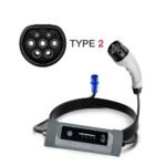 Oka Portable Electric Vehicle (EV) Charger TYPE2, Dustproof and Water Spray Resistant, 32 Amp, 7Kw