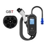 Oka Portable Electric Vehicle Charger (EV Charger) GBT Dustproof and Water Spray Proof Wi-Fi 32A 7kW / Model TAP 32