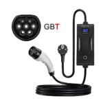 Oka Portable Electric Vehicle (EV) Charger GBT, Dustproof and Water Spray Resistant, 16 Amp, 3.5 kW / Portable Mode2