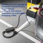 Oka Portable Electric Vehicle (EV) Charger GBT, Dustproof and Water Spray Resistant, 16Amp, 3.5Kw/ Model:TurboVolt - Image 3