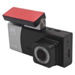Smart Dash Cam with 3 shooting directions, 2.0-inch HD screen, supports continuous loop recording and memory cards up to 128GB with auto power on/off function
